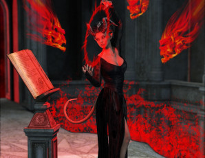 Картинка 3д+графика существа+ creatures фон взгляд кастаника