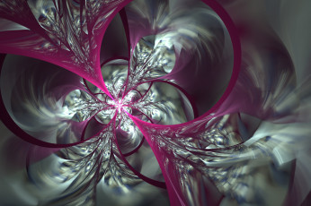 Картинка 3д+графика фракталы+ fractal цвета фон узор