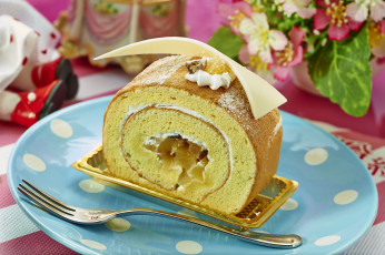 Картинка еда пирожные +кексы +печенье десерт шоколад рулет выпечка