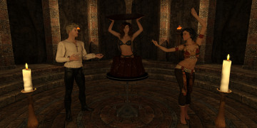 Картинка 3д+графика люди+ people фон взгляд девушка