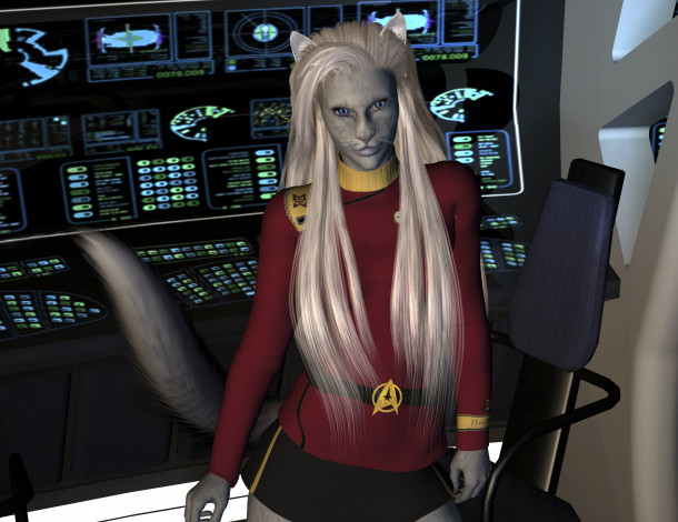 Обои картинки фото 3д графика, существа , creatures, взгляд, девушка, фон