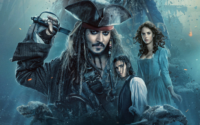 Обои картинки фото кино фильмы, pirates of the caribbean,  dead men tell no tales, pirates, of, the, caribbean, dead, men, tell, no, tales