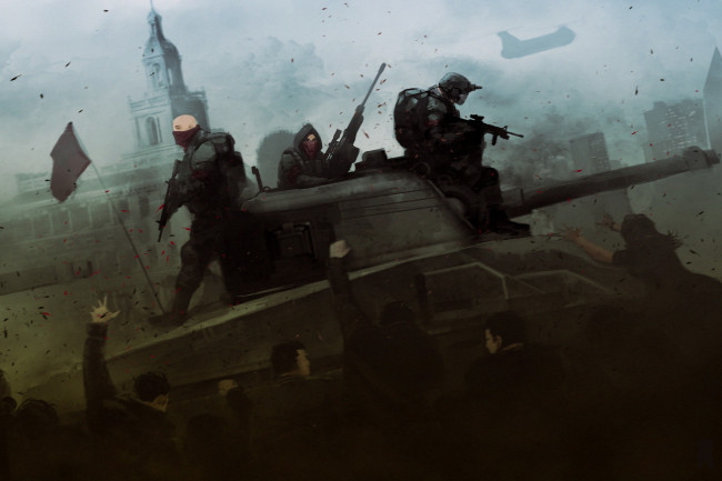 Обои картинки фото видео игры, homefront,  the revolution, шутер, action, the, revolution