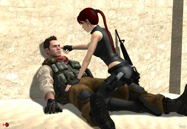 Обои картинки фото 3д графика, фантазия , fantasy, фон, взгляд, девушка