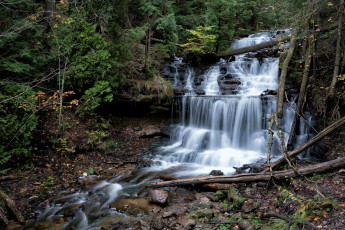 Картинка природа водопады простор