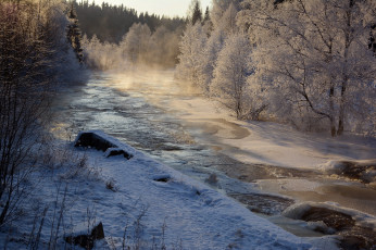 Картинка природа зима простор