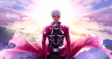 Картинка аниме fate stay+night арчер