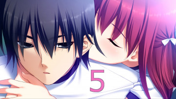 обоя аниме, grisaia no kajitsu, двое