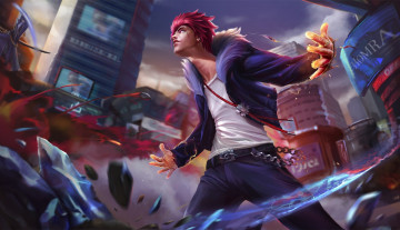 Картинка аниме k+project suoh mikoto k project peng wang