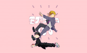 Картинка аниме mob+psycho+100 парни