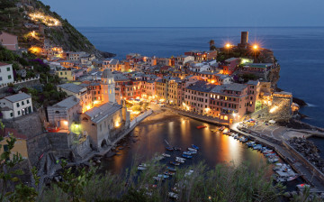 Картинка vernazza города амальфийское+и+лигурийское+побережье+ италия простор