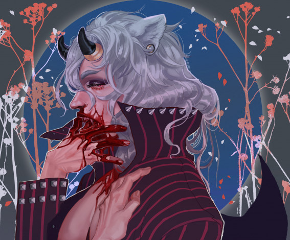 Обои картинки фото фэнтези, демоны, демон