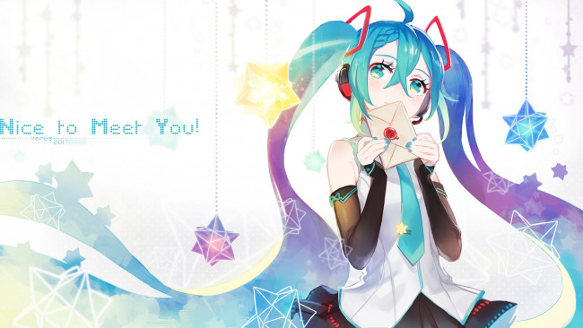 Обои картинки фото аниме, vocaloid, вокалоид