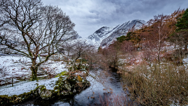 Обои картинки фото природа, горы, простор