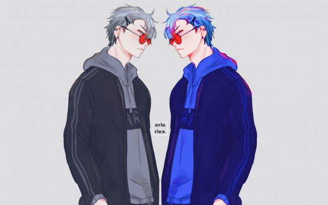 Обои картинки фото аниме, unknown,  другое , парни