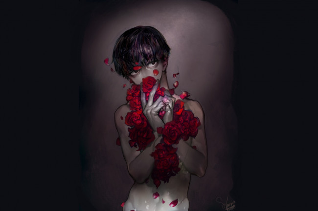 Обои картинки фото аниме, mob psycho 100, шигео