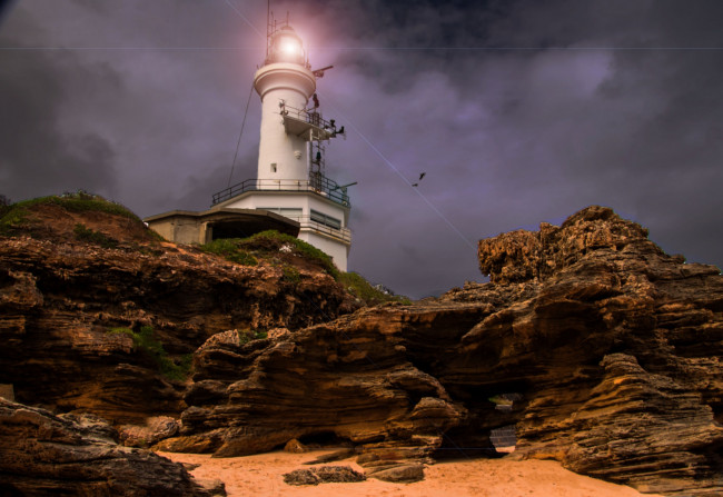 Обои картинки фото природа, маяки, простор