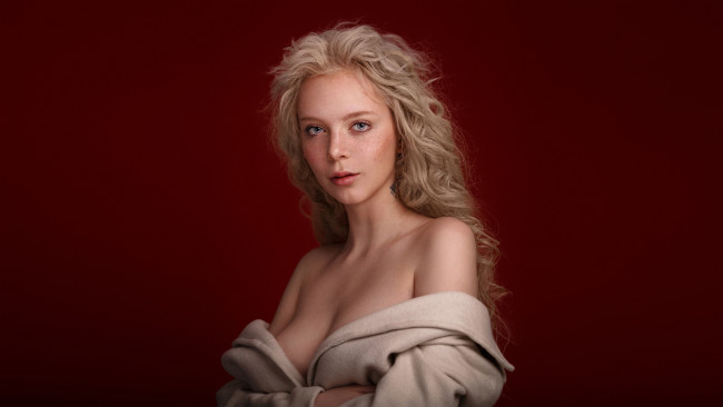 Обои картинки фото девушка, девушки, -unsort , блондинки,  светловолосые, модель