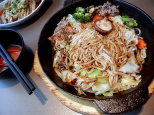 Картинка еда макаронные+блюда китайская кухня лапша