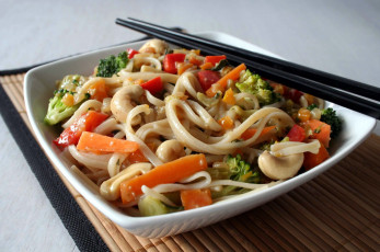 Картинка еда макаронные+блюда китайская кухня лапша