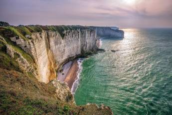 Картинка cliffs+of+etretat normandy france природа побережье cliffs of etretat