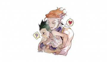 Картинка хисока+и+гон аниме hunter+x+hunter охотник х