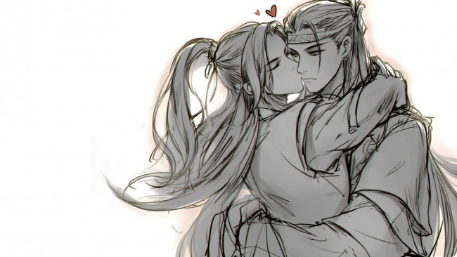 Обои картинки фото аниме, mo dao zu shi, the, untamed, неукротимый, повелитель, чэньцин, мосян, тунсю, mo, dao, zu, shi, магистр, дьявольского, культа