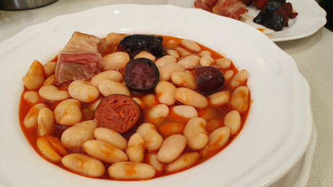 Обои картинки фото еда, первые блюда, фасолевый, суп