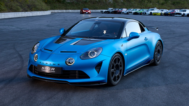 Обои картинки фото alpine a110 r fernando alonso 2022, автомобили, alpine, a110r, fernando, alonso, синий, спортивный