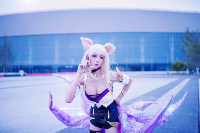 Обои картинки фото девушки, - креатив,  косплей, образ, костюм