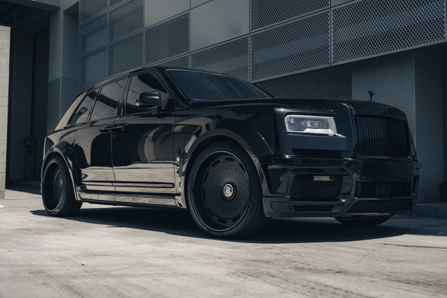 Обои картинки фото rolls-royce cullinan, автомобили, rolls-royce, cullinan, black