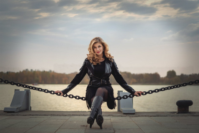 Обои картинки фото девушки, - блондинки,  светловолосые, девушка