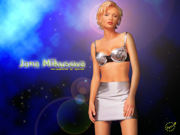 Обои картинки фото Jana Mikusova, девушки