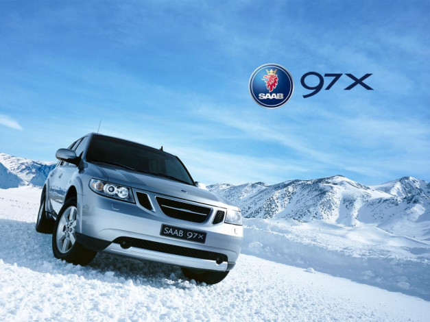 Обои картинки фото автомобили, saab
