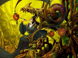 Картинка фэнтези красавицы чудовища