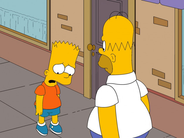 Обои картинки фото мультфильмы, the, simpsons
