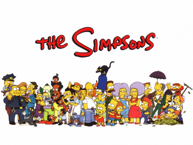 Обои картинки фото мультфильмы, the, simpsons