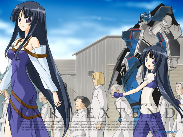 Обои картинки фото аниме, jinki, extend