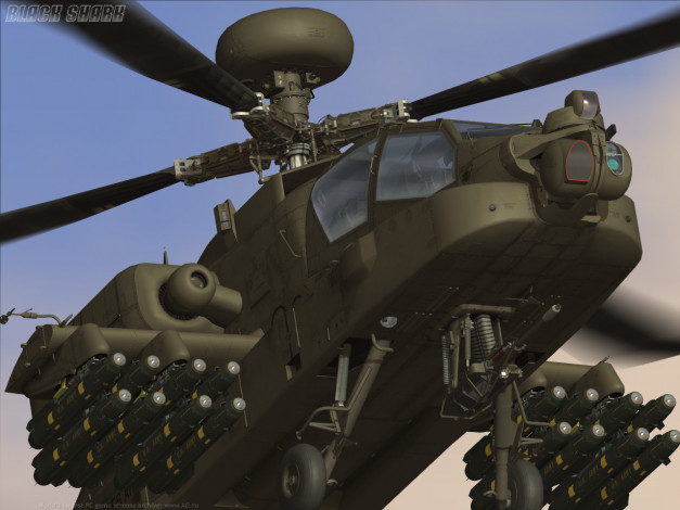 Обои картинки фото ка, 50, Черная, акула, видео, игры, Черная, акула