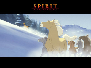 Картинка мультфильмы spirit stallion of the cimarron