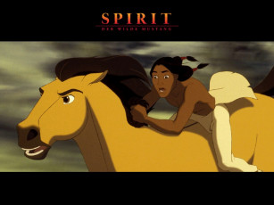 обоя мультфильмы, spirit, stallion, of, the, cimarron