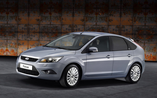 Обои картинки фото ford, focus, hatchback, 2008, автомобили