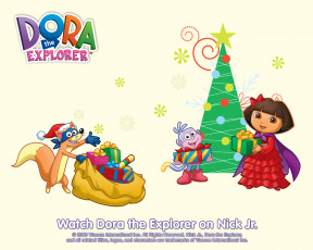 обоя даша, следопыт, мультфильмы, dora, the, explorer