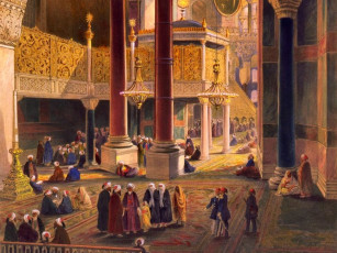 Картинка hagia sophia рисованные живопись