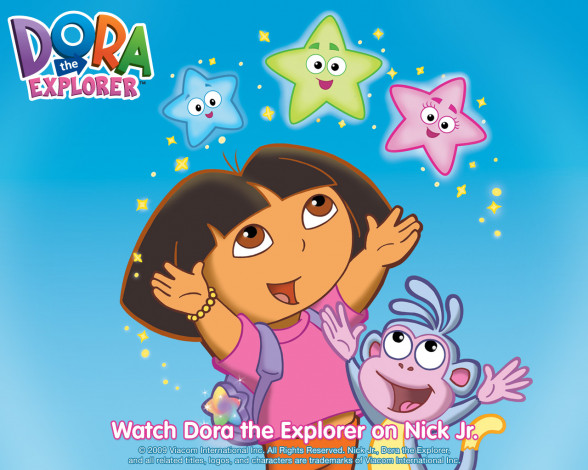 Обои картинки фото даша, следопыт, мультфильмы, dora, the, explorer