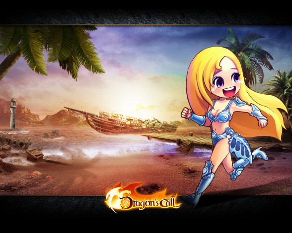 Обои картинки фото dragons, call, видео, игры