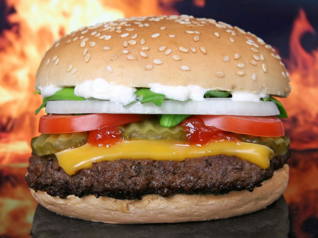 Обои картинки фото еда, бутерброды, гамбургеры, канапе