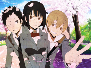 Картинка аниме dyurarara