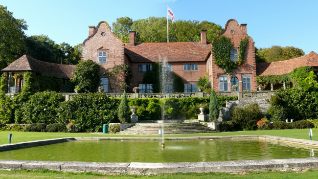 Обои картинки фото города, дворцы, замки, крепости, великобритания, кент, лимпн