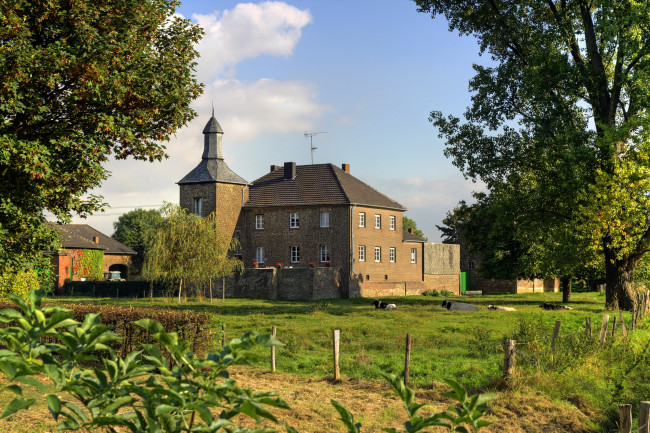 Обои картинки фото города, здания, дома, инден, германия